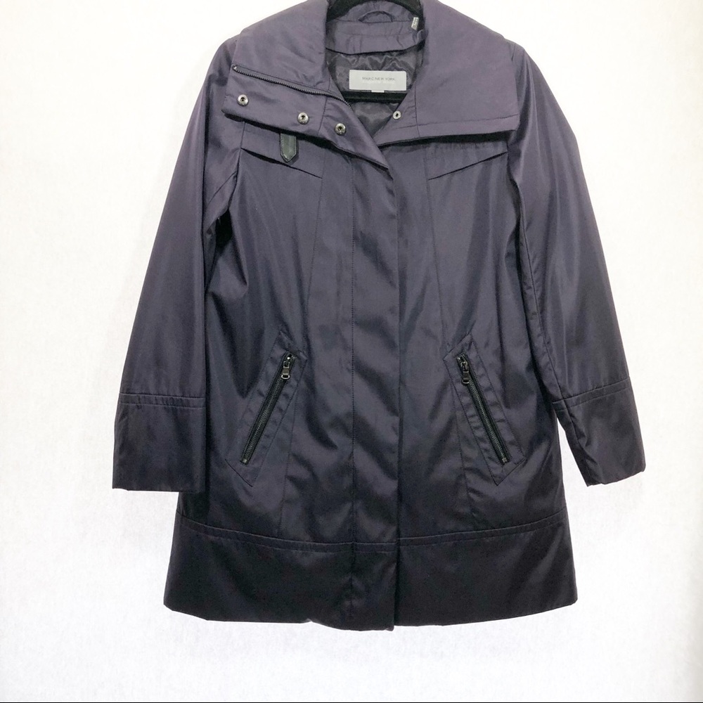 Andrew Marc New York purple Lined quilted jacket